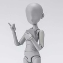 (PO) S.H.Figuarts Body-chan Ken Sugimori Edition DX Set (Gray Color Ver.) (Re-issue) Image_1