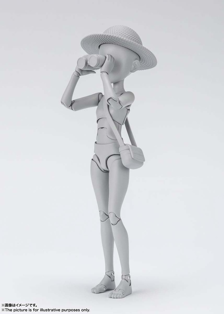 (PO) S.H.Figuarts Body-chan Ken Sugimori Edition DX Set (Gray Color Ver.) (Re-issue) Image_3