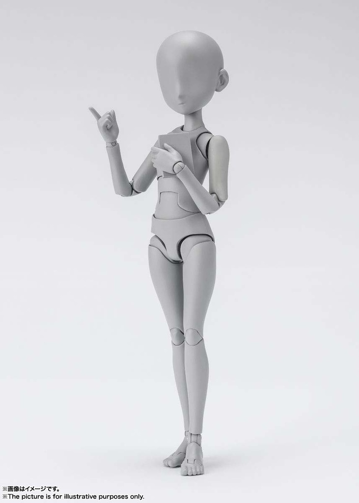 (PO) S.H.Figuarts Body-chan Ken Sugimori Edition DX Set (Gray Color Ver.) (Re-issue) Image_4