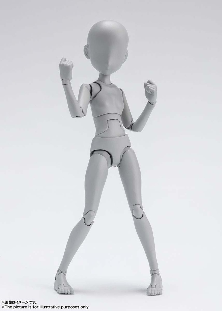 (PO) S.H.Figuarts Body-chan Ken Sugimori Edition DX Set (Gray Color Ver.) (Re-issue) Image_5