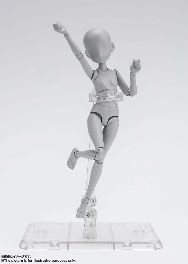 (PO) S.H.Figuarts Body-chan Ken Sugimori Edition DX Set (Gray Color Ver.) (Re-issue) Image_7