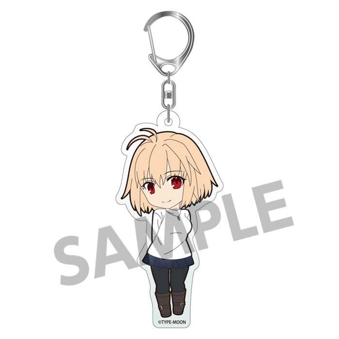 (PO) Pikuriru! TSUKIHIME A Piece of Blue Glass Moon Trading Acrylic Key Chain [BOX] Image_2