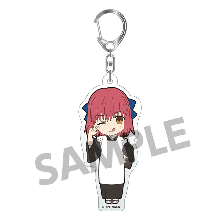 (PO) Pikuriru! TSUKIHIME A Piece of Blue Glass Moon Trading Acrylic Key Chain [BOX] Image_9
