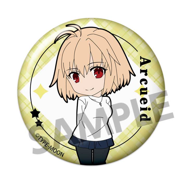 (PO) Pikuriru! TSUKIHIME A Piece of Blue Glass Moon Trading Can Badge [BOX] Image_2