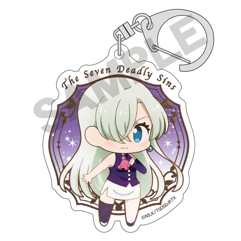 (PO) The Seven Deadly Sins: Dragon's Judgement Acrylic Key Chain - Elizabeth Image_1