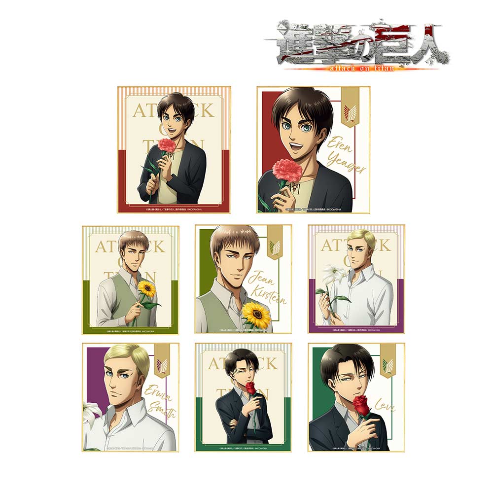 Attack on Titan Trading Original Illustration Mini Shikishi Image_1