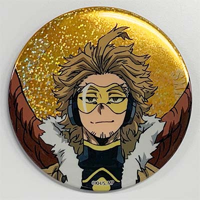 (PO) My Hero Academia Big Kirakira Can Badge - Hawks Image_1