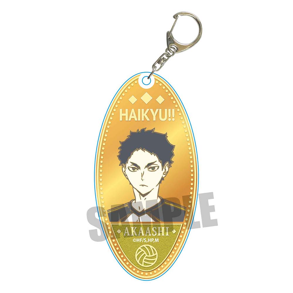 (PO) Haikyu! To The Top Chara Medal Motel Key Chain Akaashi Keiji (Re-issue) Image_1