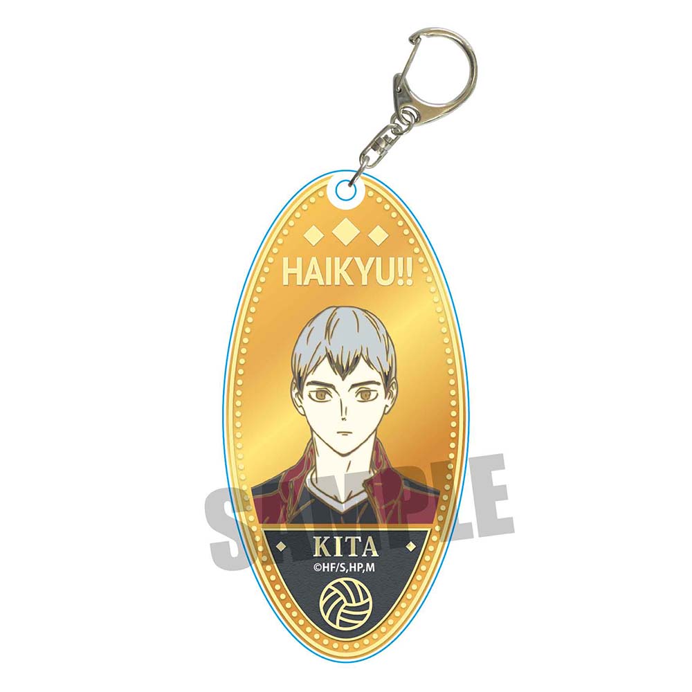 (PO) Haikyu! To The Top Chara Medal Motel Key Chain Kita Shinsuke (Re-issue) Image_1