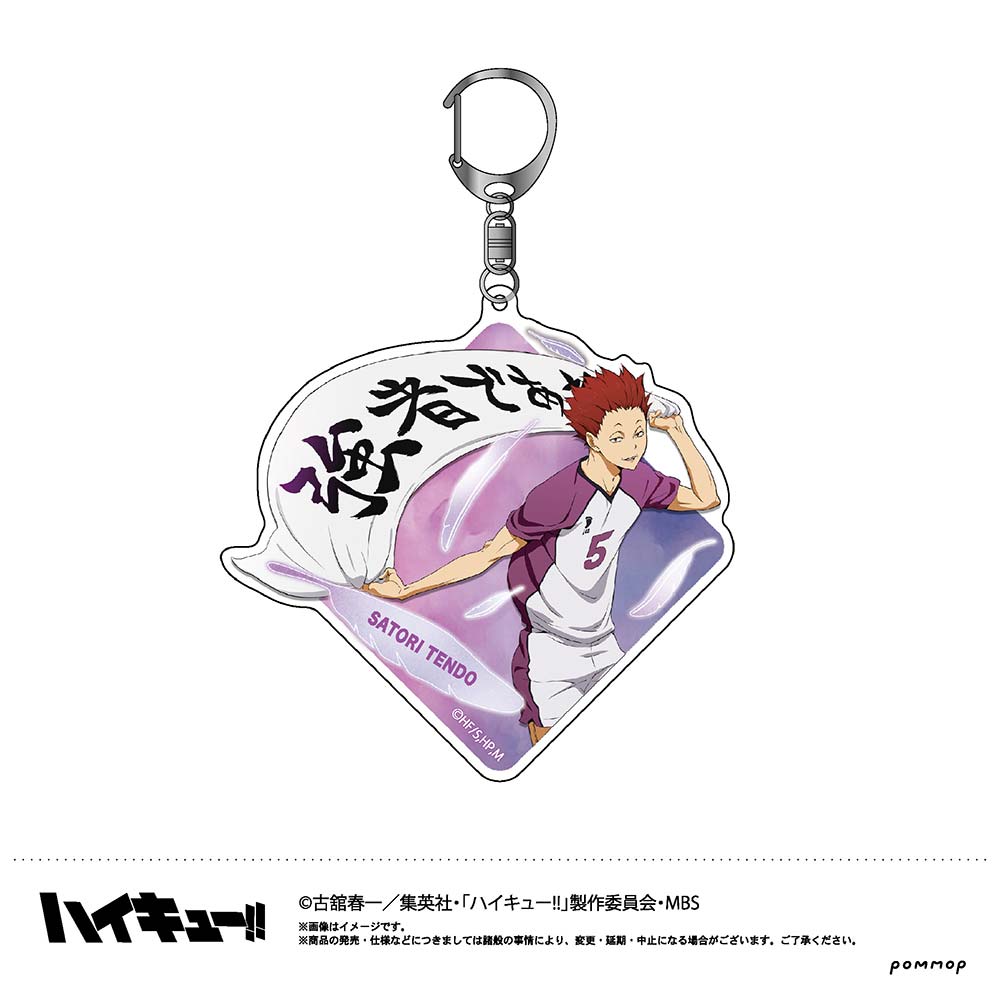 (PO) Haikyu! Acrylic Key Chain E Tendo Image_1