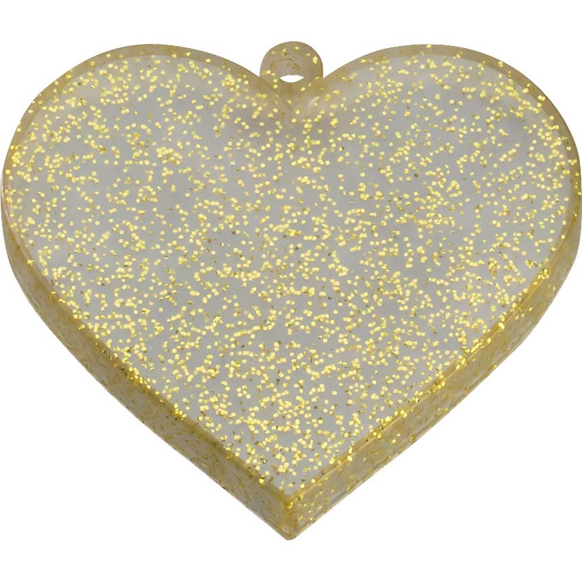(PO) Nendoroid More Heart Base Gold Glitter Image_1