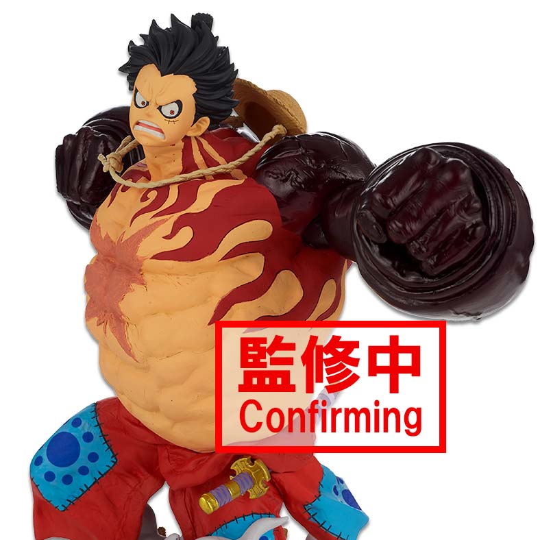 (PO) One Piece World Figure Colosseum 3 Super Master Stars Piece - The Monkey.D.Luffy Gear 4 (The Original) Image_1