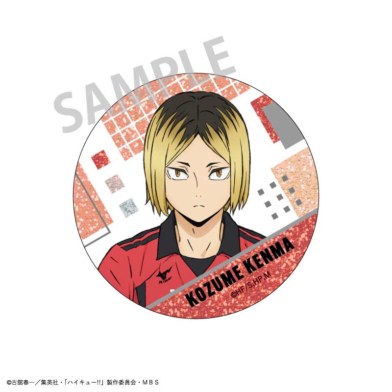 (PO) Haikyu!! Trading Glitter Can Badge A [BOX] Image_5