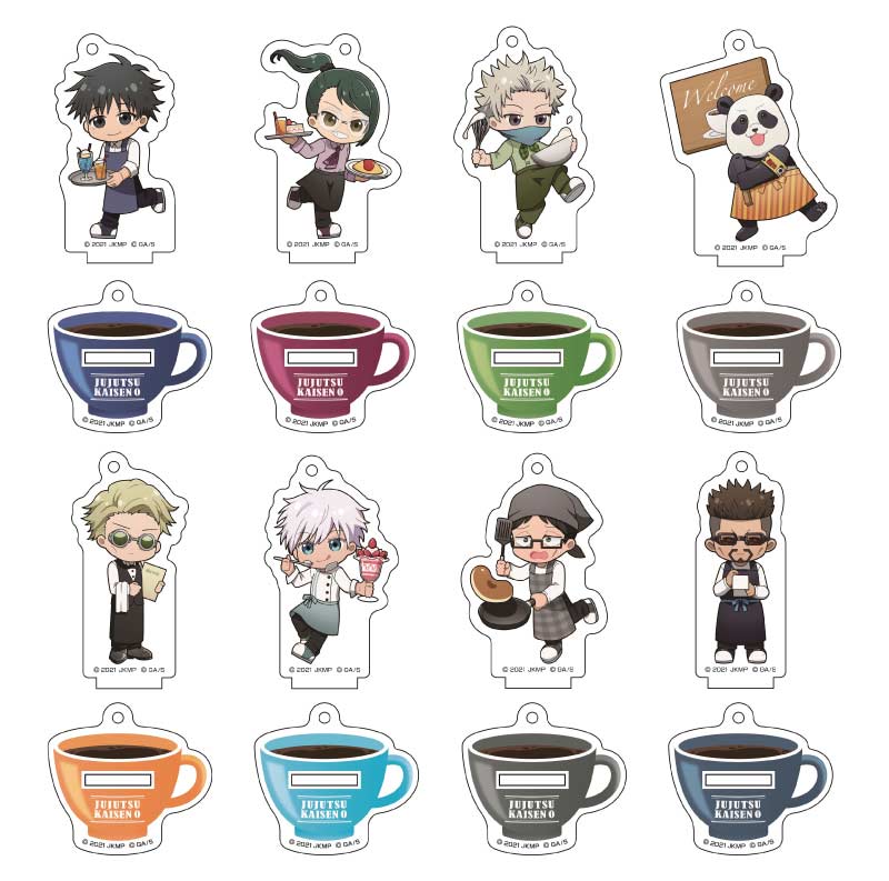 (PO) Jujutsu Kaisen 0: The Movie Acrylic Key Chain Collection Wait [BOX] Image_1