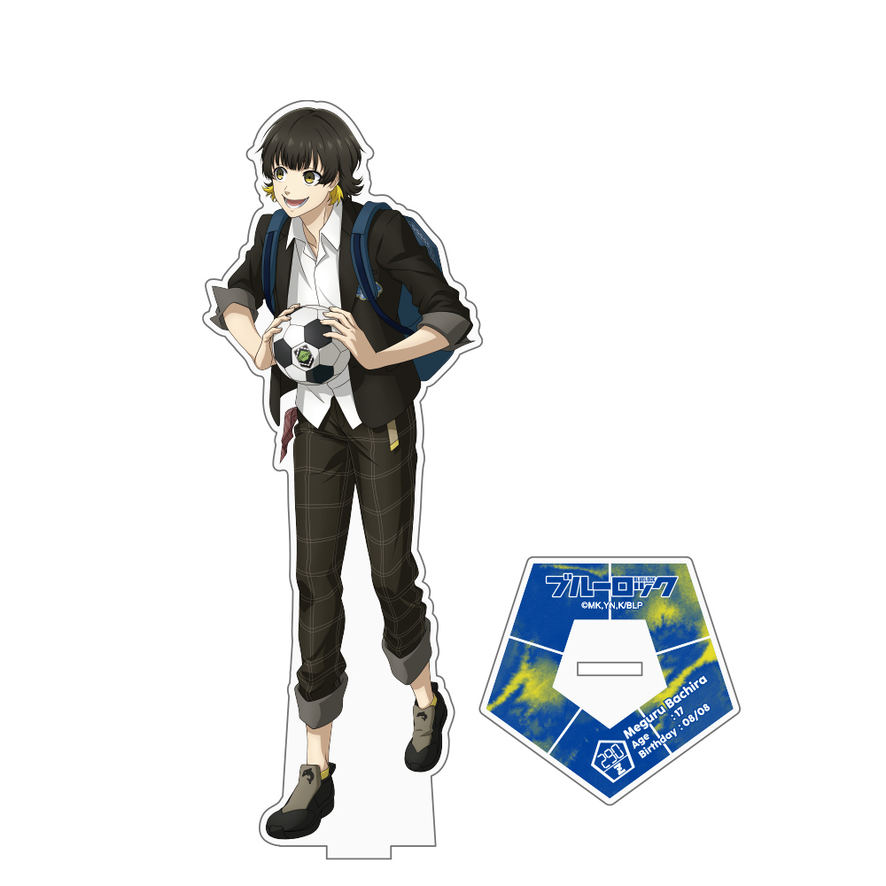 (PO) TV Anime Blue Lock New Illustration Acrylic Stand Meguru Bachira  Image_2