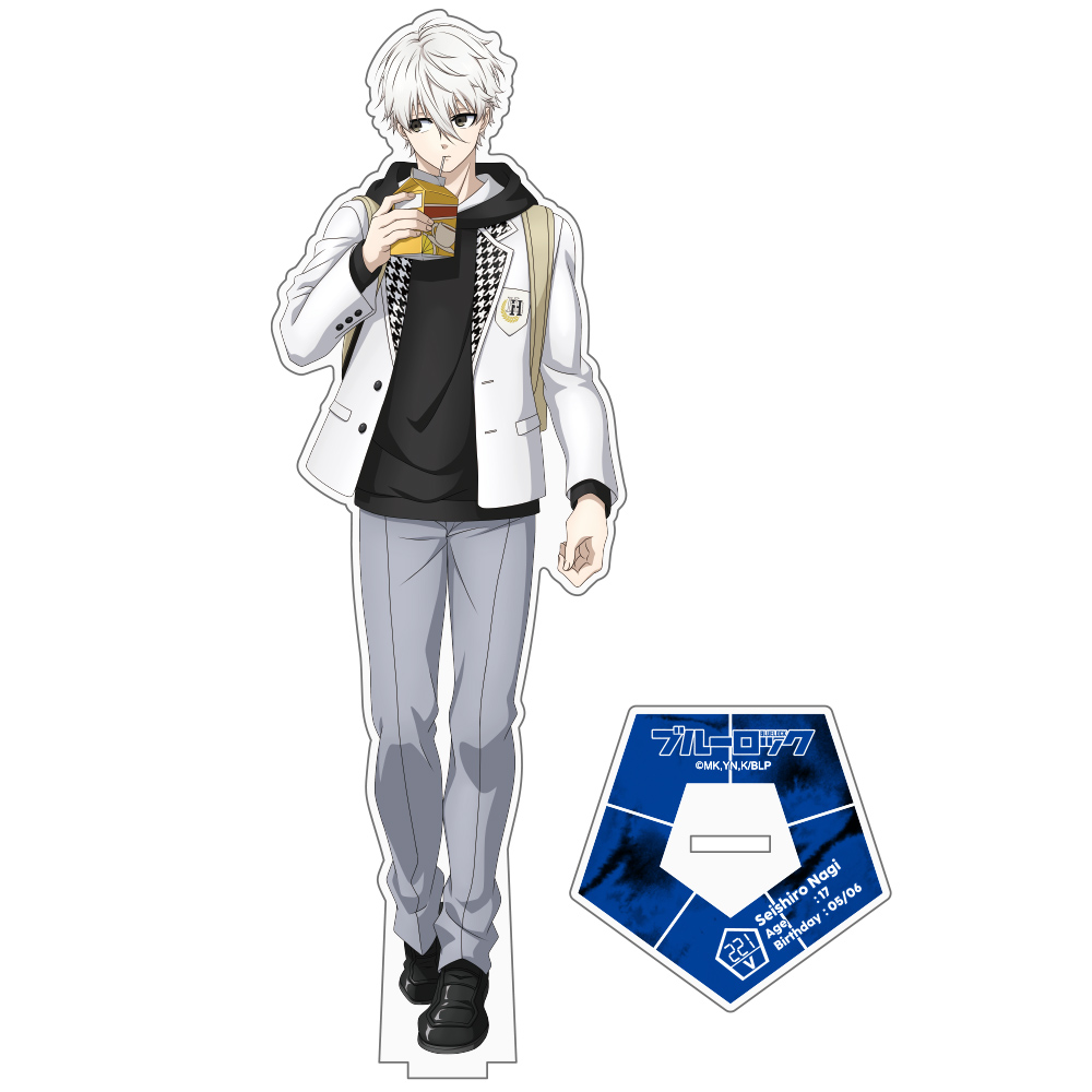 (PO) TV Anime Blue Lock New Illustration Acrylic Stand Seishiro Nagi Image_2