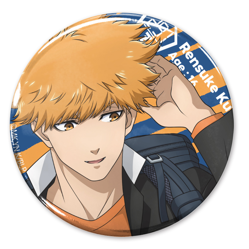 (PO) TV Anime Blue Lock New Illustration Can Badge Rensuke Kunigami Image_1