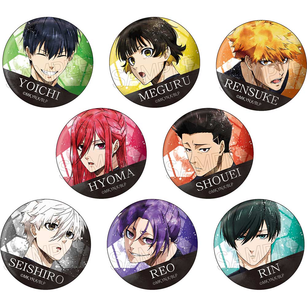 (PO) Blue Lock Wet Color Series Can Badge Vol. 2 [BOX] Image_1