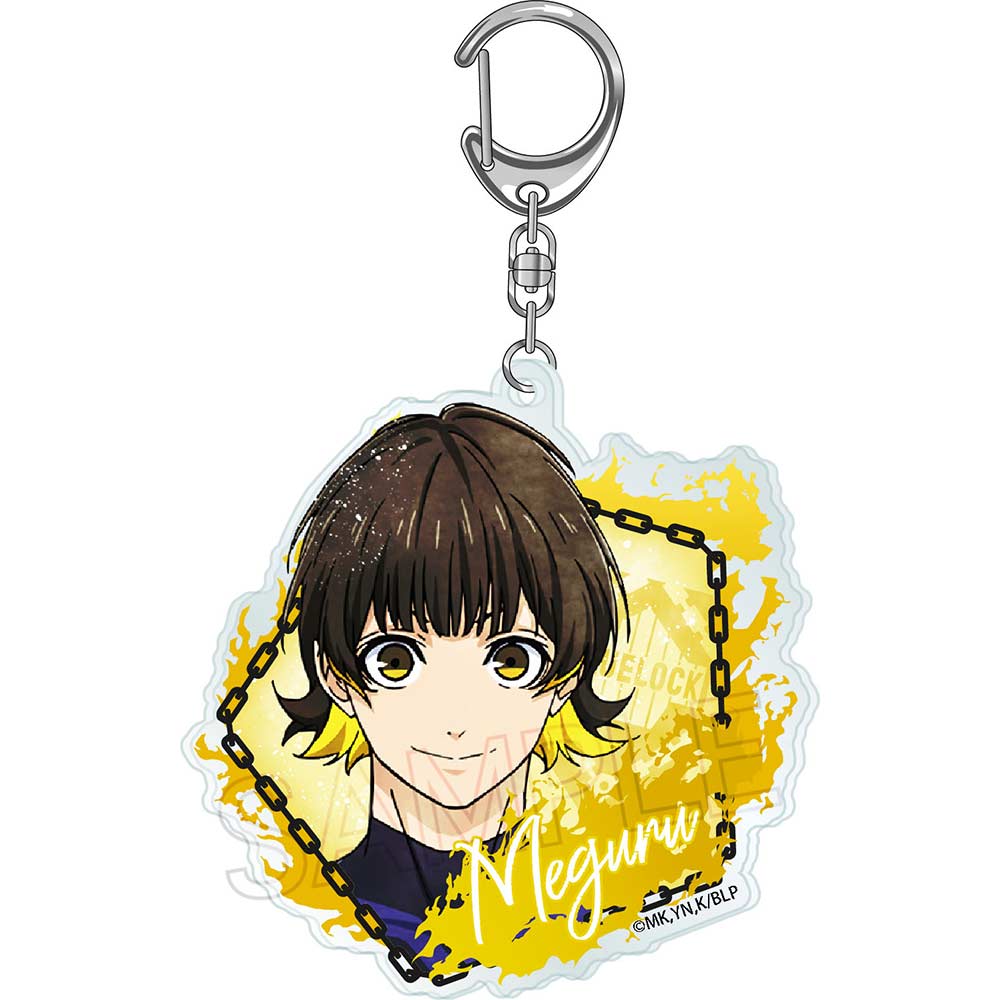 (PO) Blue Lock Wet Color Series Acrylic Key Chain Vol. 2 Bachira Meguru Image_1