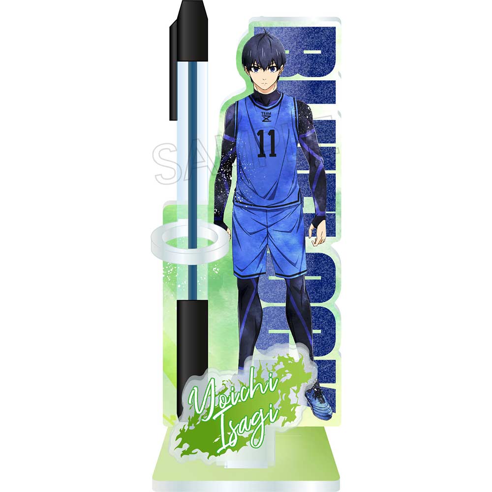 (PO) Blue Lock Wet Color Series Acrylic Pen Stand Vol. 2 Isagi Yoichi Image_3