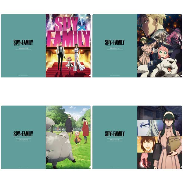 (PO) SPY x FAMILY Main Visual Clear File Set MISSION: 13 - 16 Image_1