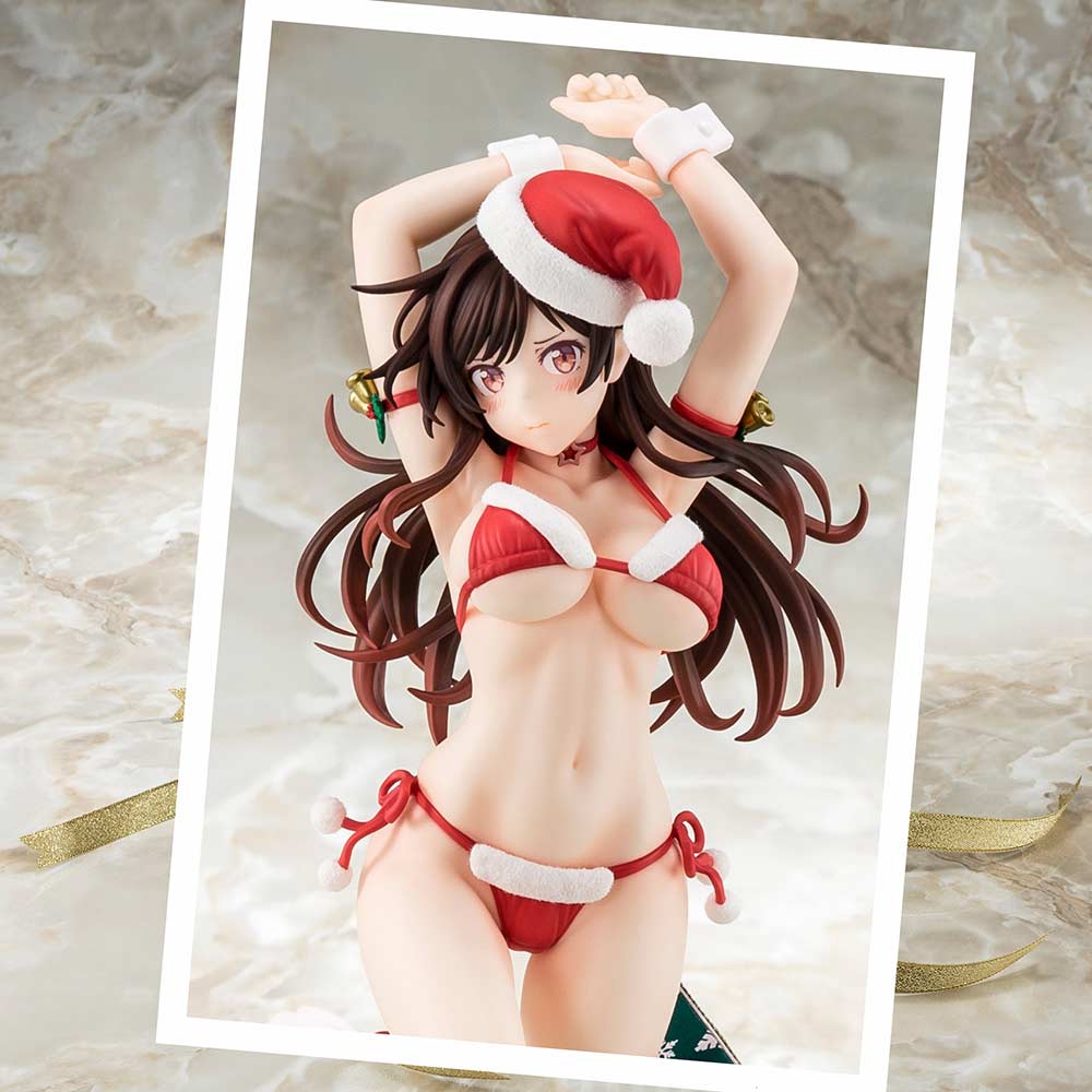 (PO) Rent-A-Girlfriend Mizuhara Chizuru Santa Bikini de Fuwamoko Figure 2nd Xmas Image_1