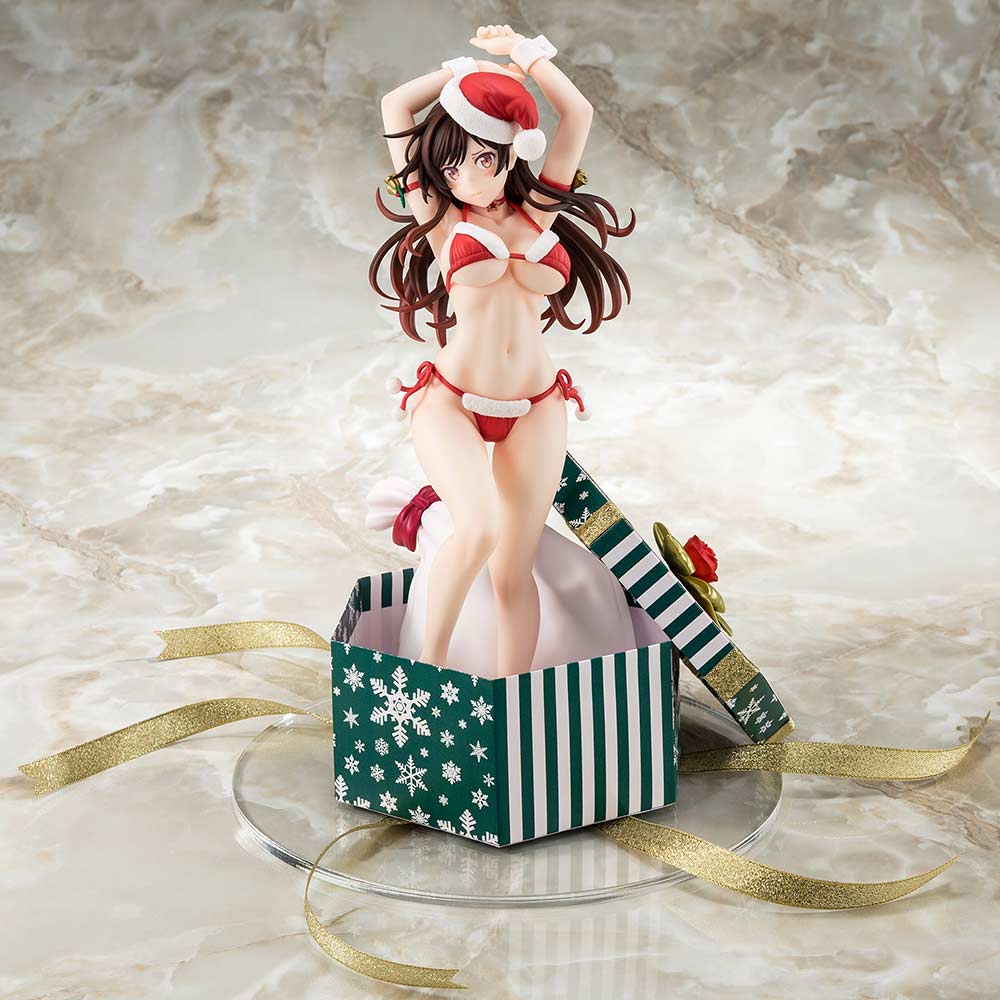 (PO) Rent-A-Girlfriend Mizuhara Chizuru Santa Bikini de Fuwamoko Figure 2nd Xmas Image_3