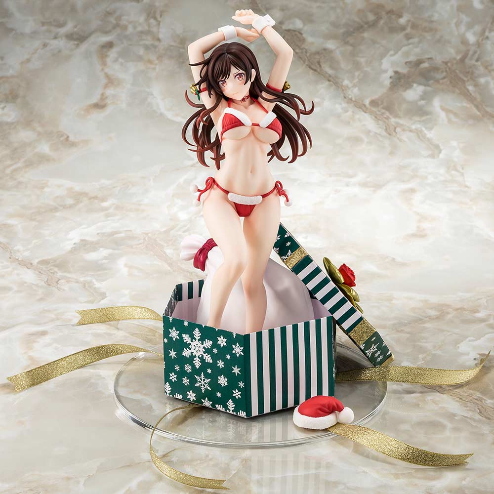 (PO) Rent-A-Girlfriend Mizuhara Chizuru Santa Bikini de Fuwamoko Figure 2nd Xmas Image_25