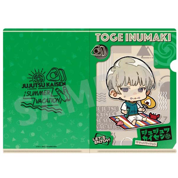 (PO) Jujutsu Kaisen A5 Clear File Summer Vacation Ver. - Inumaki Toge Image_1