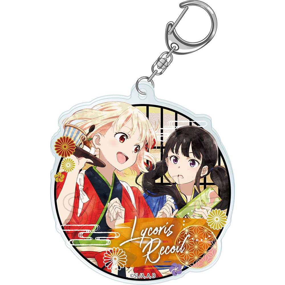 (PO) Lycoris Recoil Wet Color Series Acrylic Key Chain Vol. 2 Chisato & Takina B Image_1