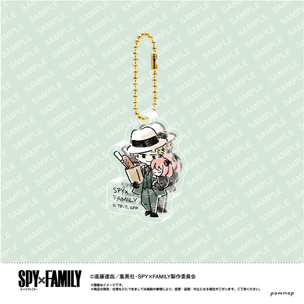 (PO) SPY x FAMILY Yuru Style mini Acrylic Key Chain Collection [BOX] Image_2