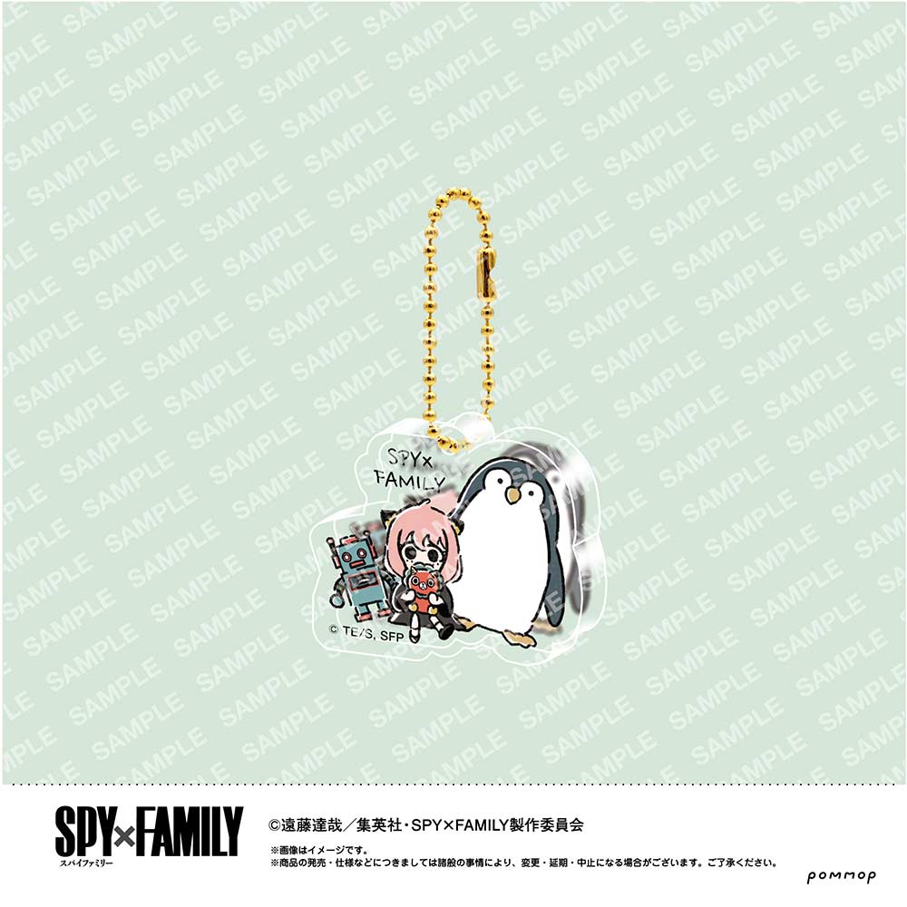 (PO) SPY x FAMILY Yuru Style mini Acrylic Key Chain Collection [BOX] Image_3