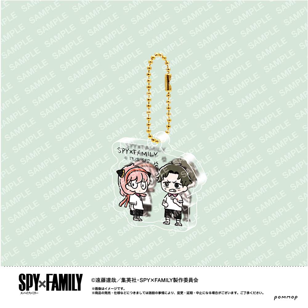 (PO) SPY x FAMILY Yuru Style mini Acrylic Key Chain Collection [BOX] Image_9