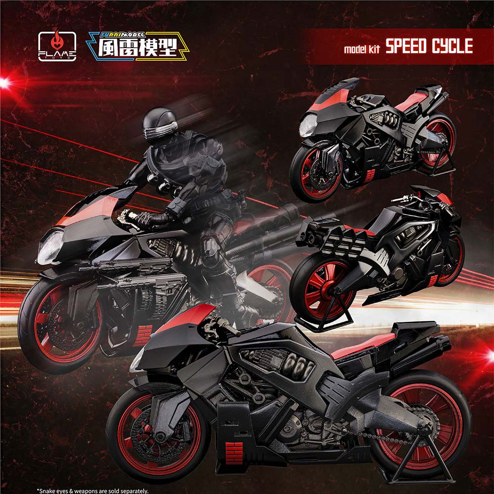 (PO) Furai Model - G.I. Joe Speed Cycle for Snake Eyes Image_1