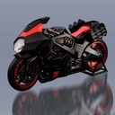 (PO) Furai Model - G.I. Joe Speed Cycle for Snake Eyes Image_9