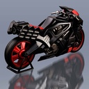 (PO) Furai Model - G.I. Joe Speed Cycle for Snake Eyes Image_10