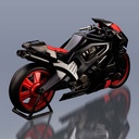 (PO) Furai Model - G.I. Joe Speed Cycle for Snake Eyes Image_11