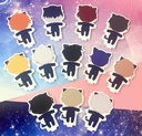 (PO) Obey Me! Black Cat Butler Cafe Reversible Acrylic Stand Complete Box [BOX] Image_6