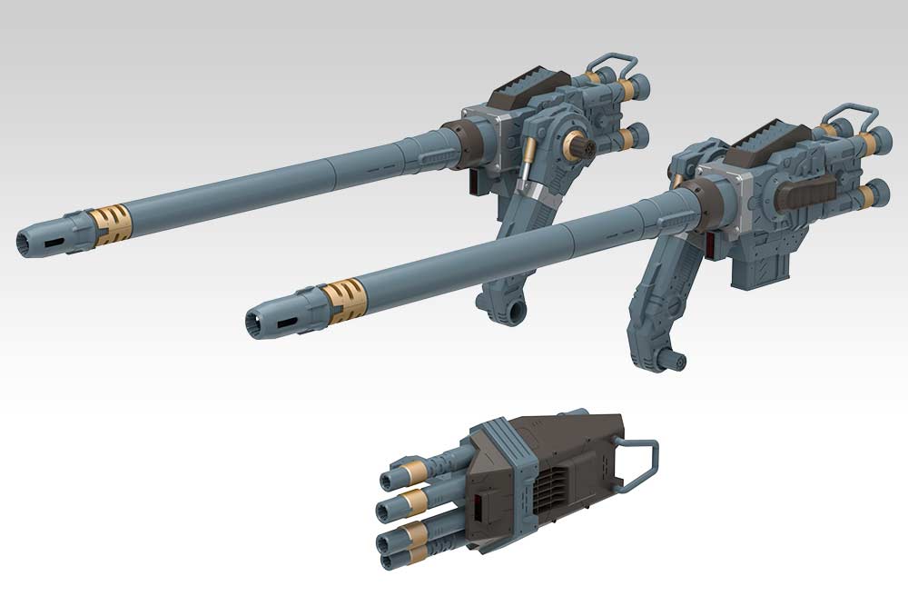 (PO) Zoids HMM ZOIDS Customize Parts Gojulas Cannon Set (Re-issue) Image_3