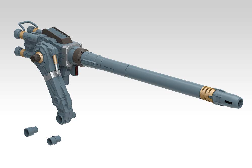 (PO) Zoids HMM ZOIDS Customize Parts Gojulas Cannon Set (Re-issue) Image_5