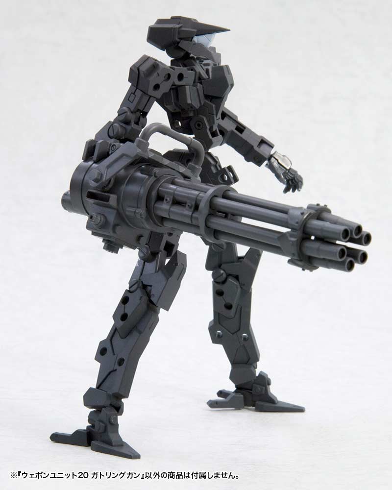 (PO) M.S.G Modeling Support Goods Weapon Unit 20 Gatling Gun Image_5