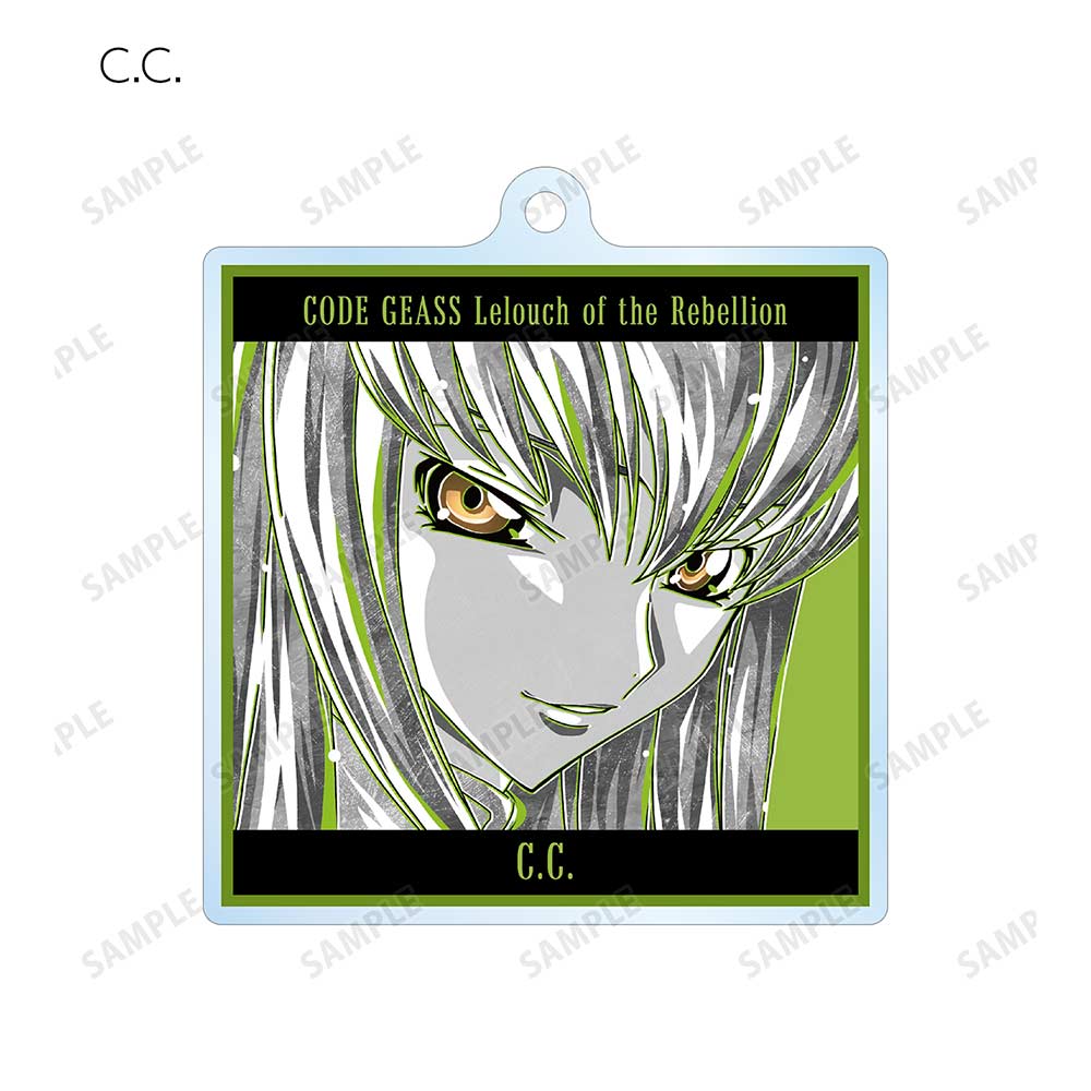 (PO) Code Geass Lelouch of the Rebellion Trading Ani-Art BLACK LABEL Acrylic Key Chain [BOX] Image_5
