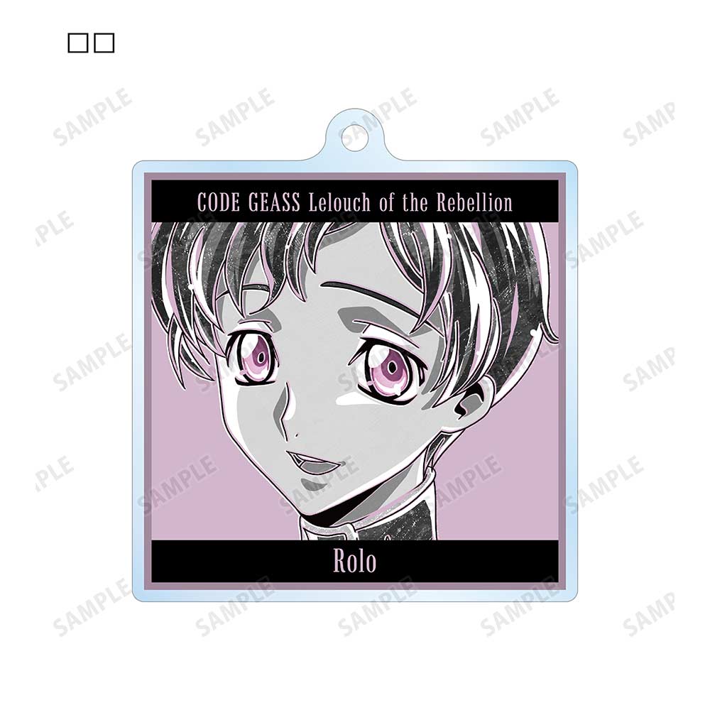 (PO) Code Geass Lelouch of the Rebellion Trading Ani-Art BLACK LABEL Acrylic Key Chain [BOX] Image_8