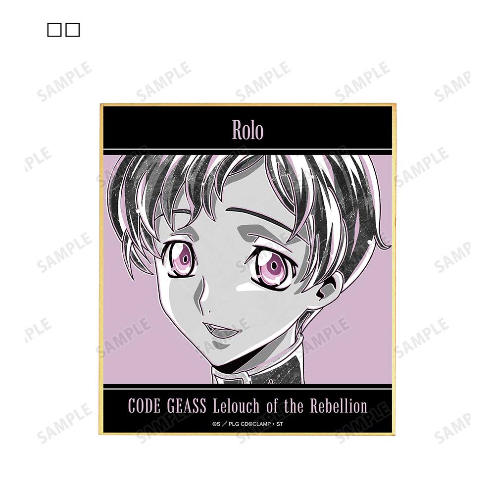 (PO) Code Geass Lelouch of the Rebellion Trading Ani-Art BLACK LABEL Mini Shikishi [BOX] Image_8