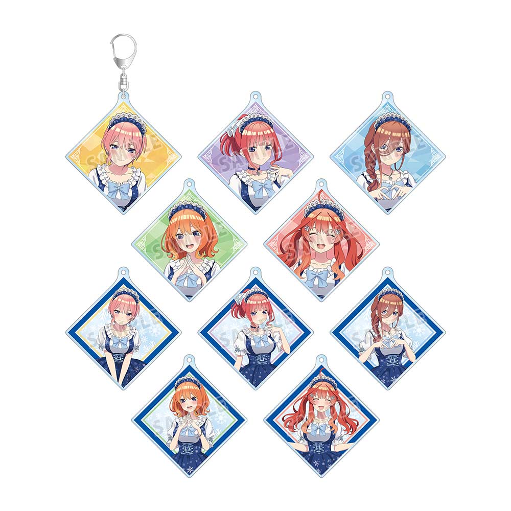 (PO) The Quintessential Quintuplets Movie Original Illustration Snow Maid Ver. Trading Acrylic Key Chain [BOX] Image_2