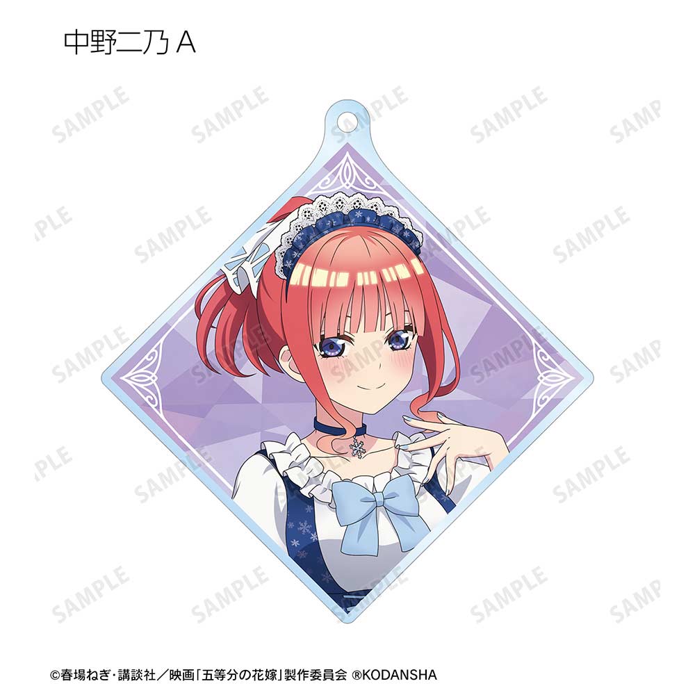 (PO) The Quintessential Quintuplets Movie Original Illustration Snow Maid Ver. Trading Acrylic Key Chain [BOX] Image_4