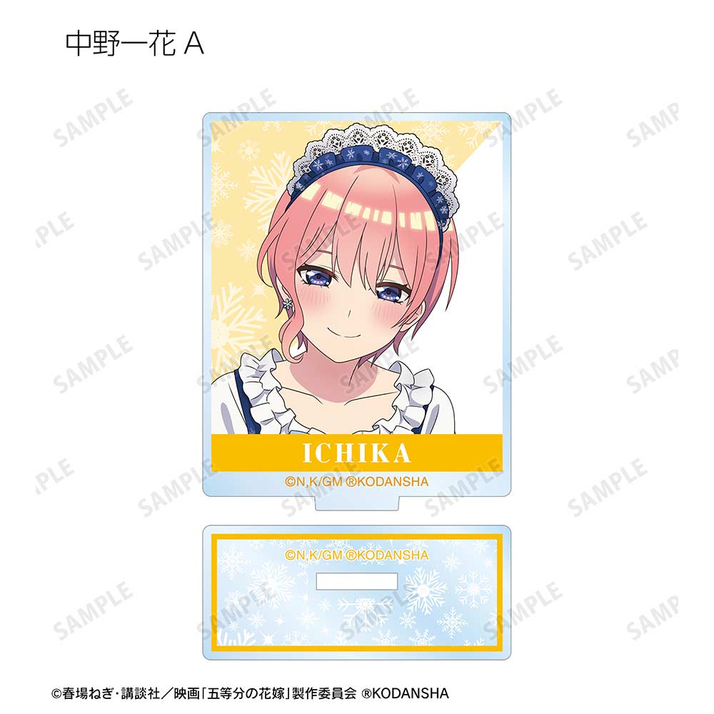(PO) The Quintessential Quintuplets Movie Original Illustration Snow Maid Ver. Trading Acrylic Stand [BOX] Image_3