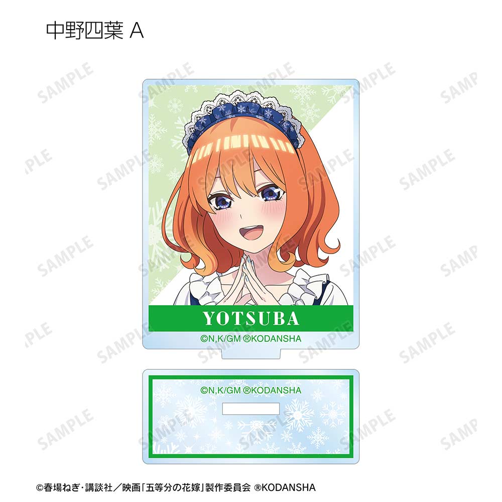 (PO) The Quintessential Quintuplets Movie Original Illustration Snow Maid Ver. Trading Acrylic Stand [BOX] Image_6