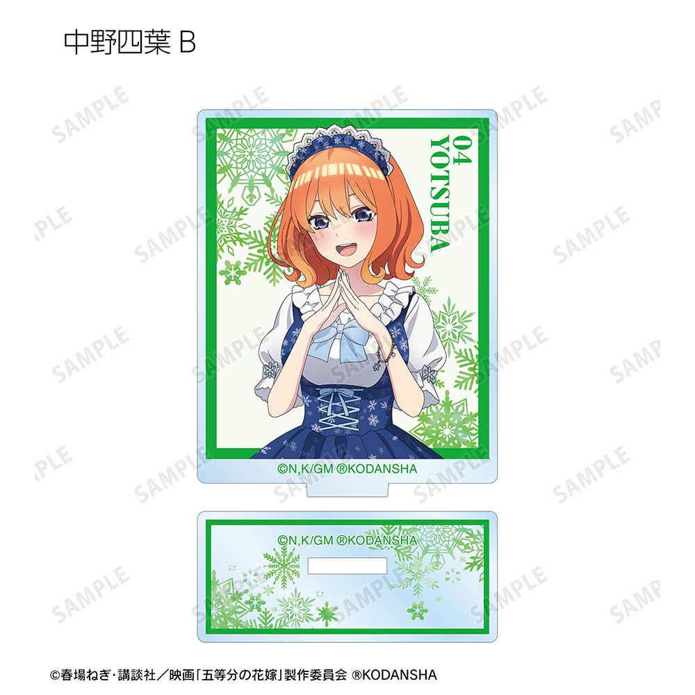 (PO) The Quintessential Quintuplets Movie Original Illustration Snow Maid Ver. Trading Acrylic Stand [BOX] Image_11