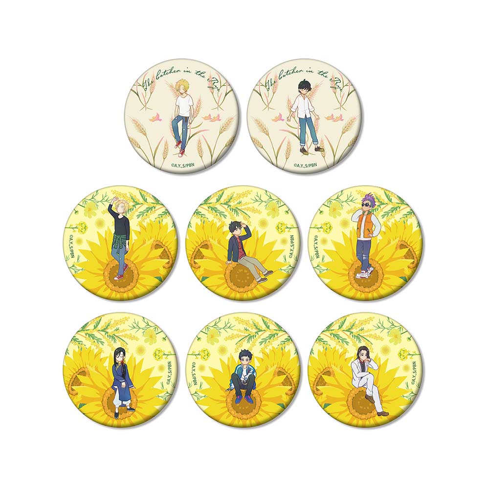 (PO) Banana Fish Trading Botania Matte Can Badge [BOX] Image_2